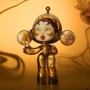 NEW Authentic Pop Mart Mega a Skullpanda 400%  Wu Jian'an